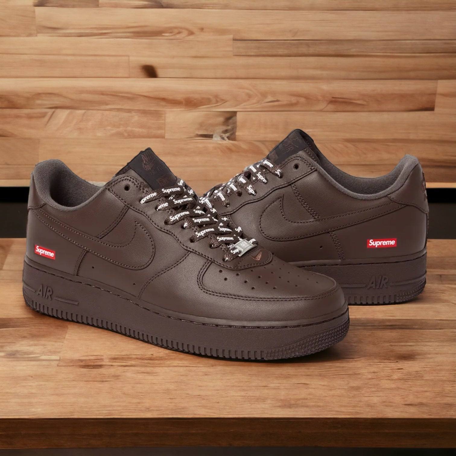RELEASE RADAR: Nike AF1 x Supreme "Baroque Brown"
