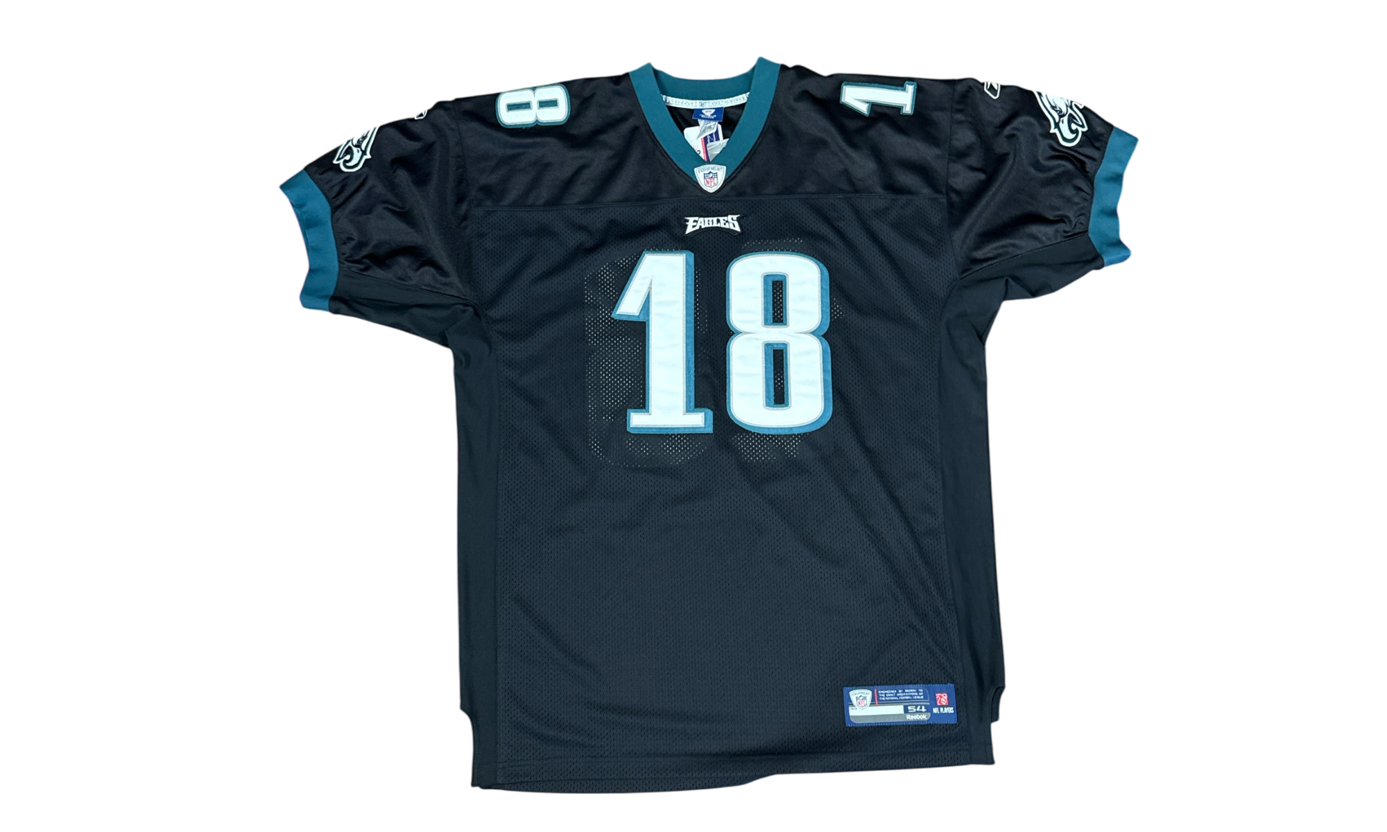 00's Jeremy Maclin Eagles Black Reebok Authentic Jersey (PreOwned)-Bullseye Sneaker Boutique