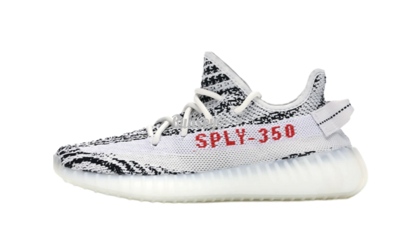 Adidas Yeezy 350 Boost "Zebra" (PreOwned)-SL 80 high-top sneakers