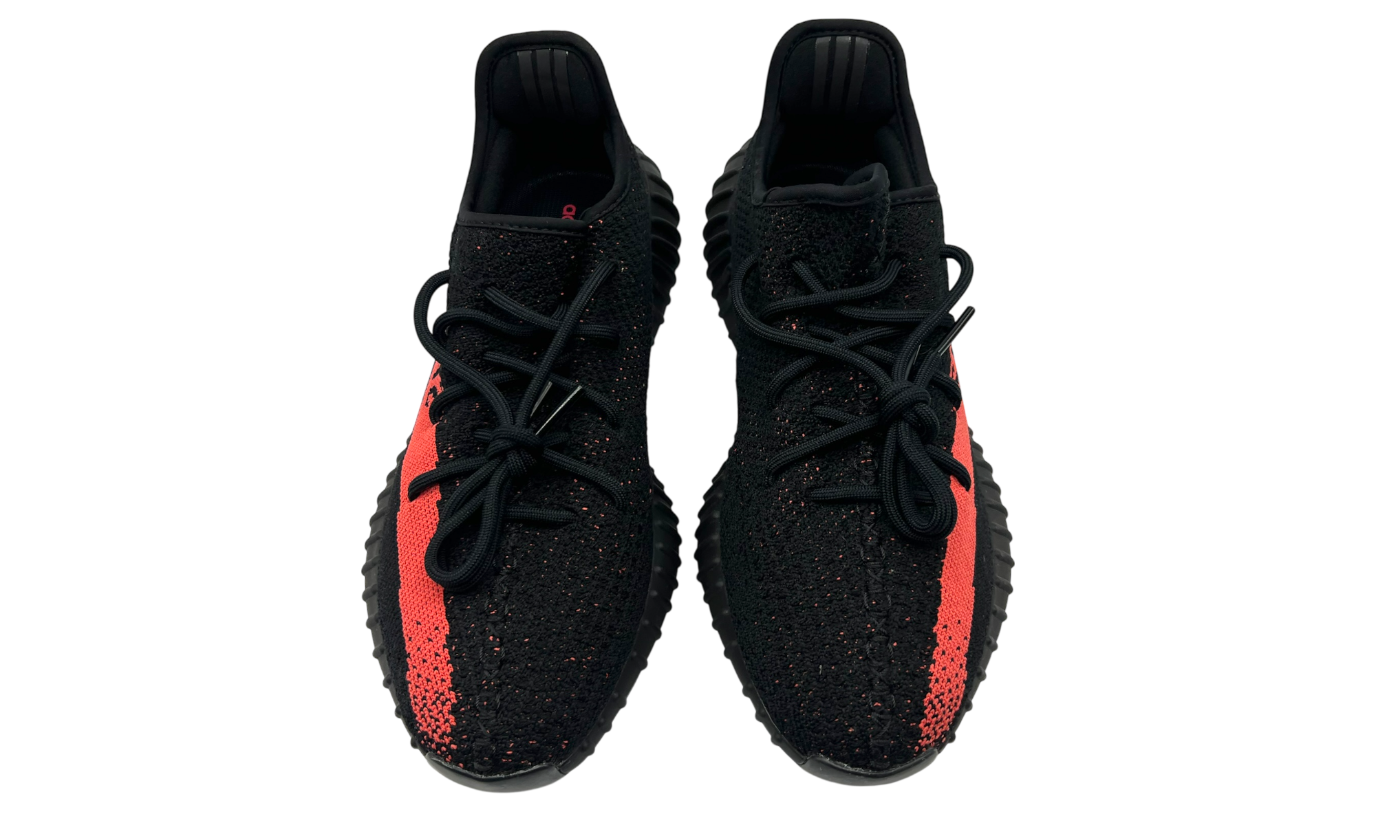Adidas Yeezy Boost 350 V2 "Core Black Red/Red Stripe" (PreOwned)