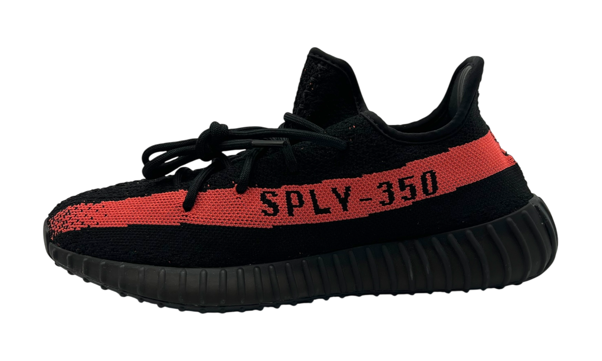 Adidas Yeezy Boost 350 V2 "Core Black Red/Red Stripe" (PreOwned)-Rs-flyfishing Sneakers Sale Online