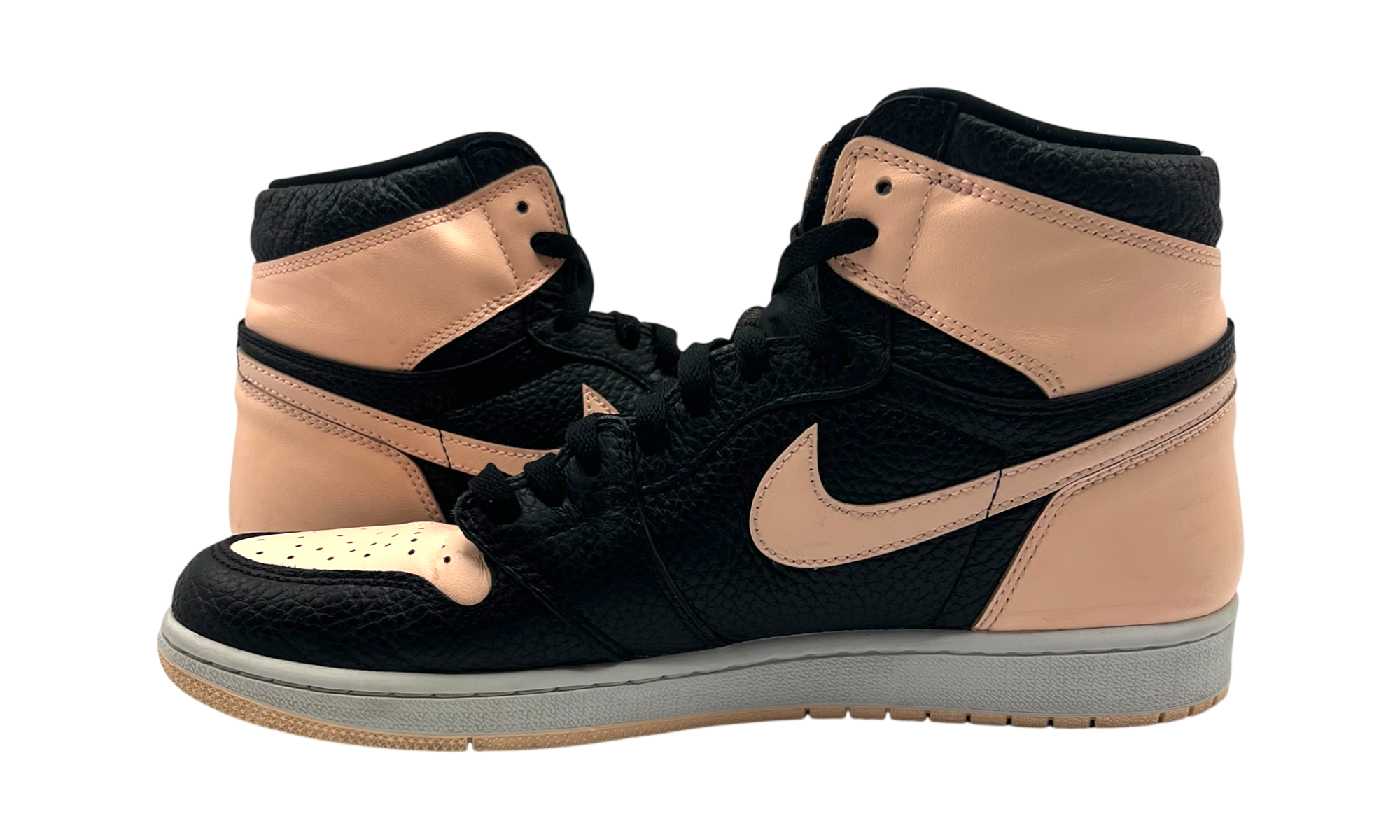 Air Jordan 1 Retro High "Black Crimson Tint" (PreOwned) (No Box)