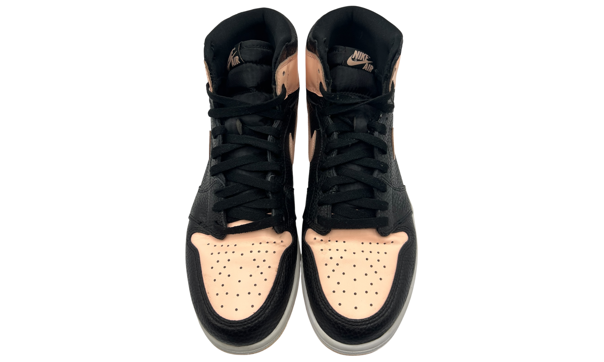 Air Jordan 1 Retro High "Black Crimson Tint" (PreOwned) (No Box)