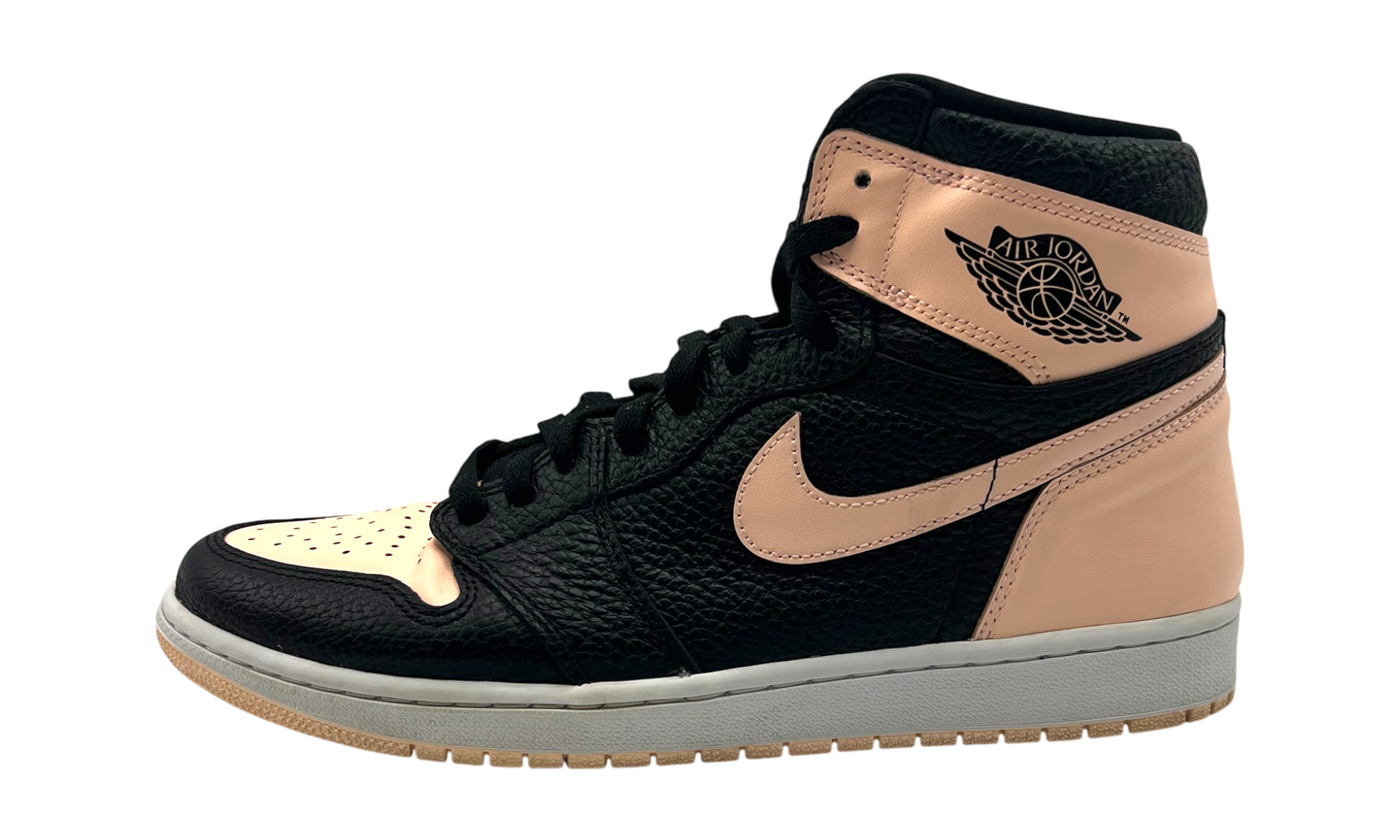 Air Jordan 1 Retro High "Black Crimson Tint" (PreOwned) (No Box)-Bullseye Sneaker Boutique