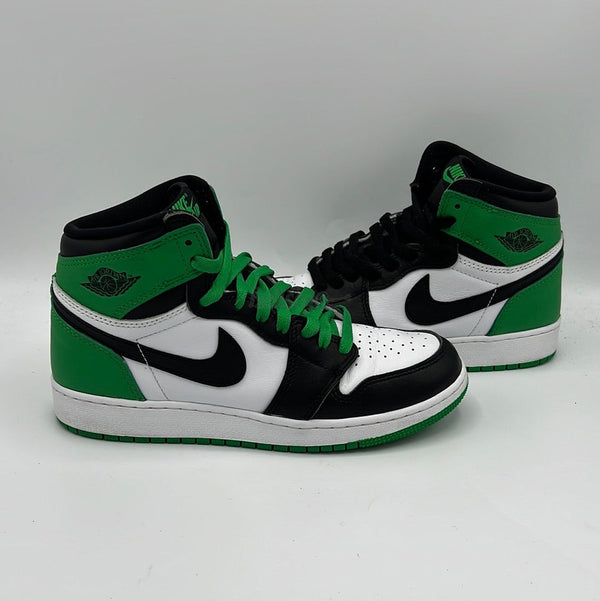 Air toe Jordan 1 Retro "Lucky Green" GS (PreOwned)