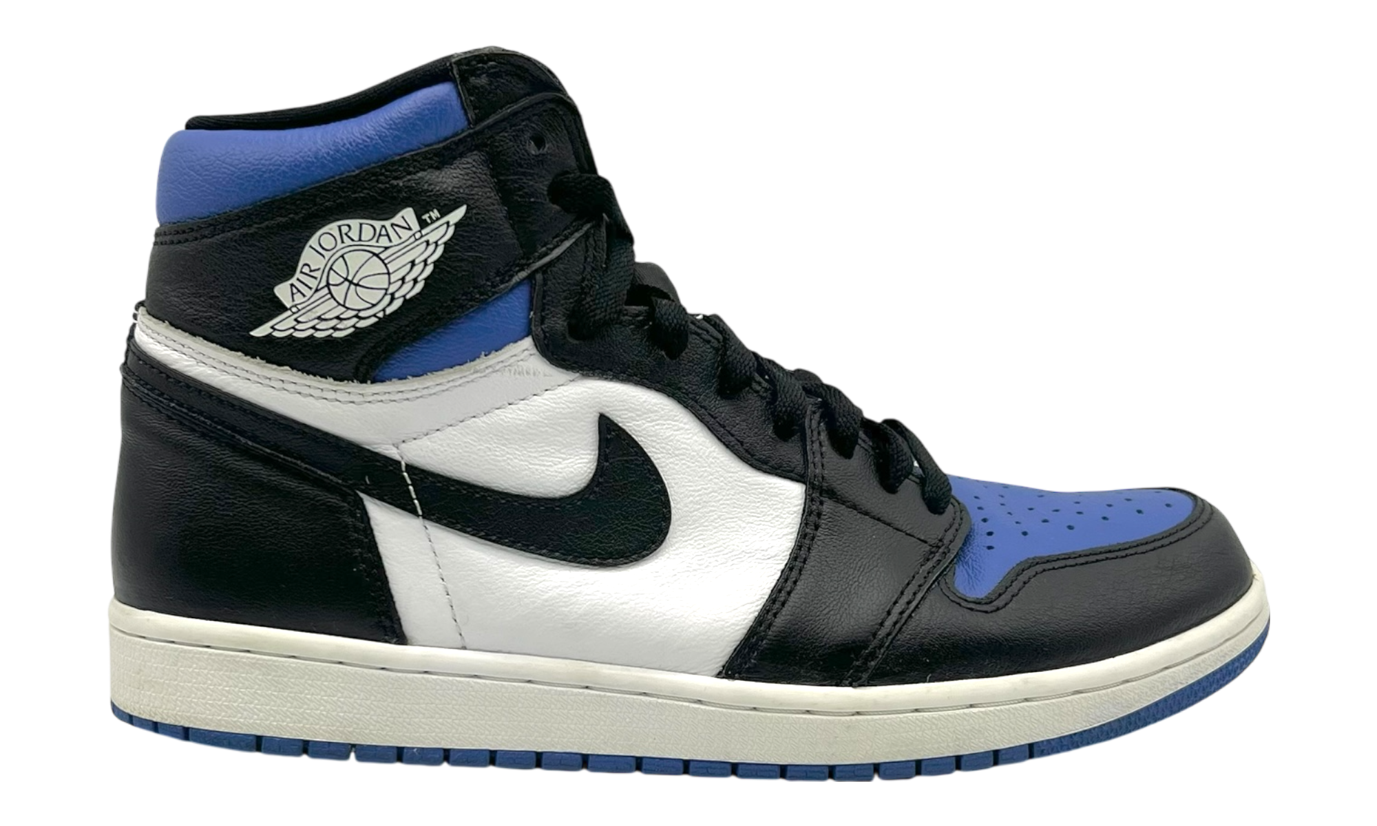 Air Jordan 1 Retro "Royal Toe" (PreOwned) (No Box)