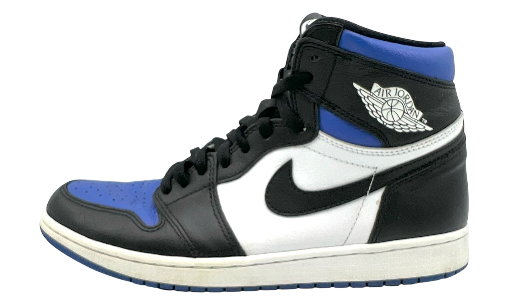 Air Jordan 1 Retro "Royal Toe" (PreOwned) (No Box)-Bullseye Sneaker Boutique