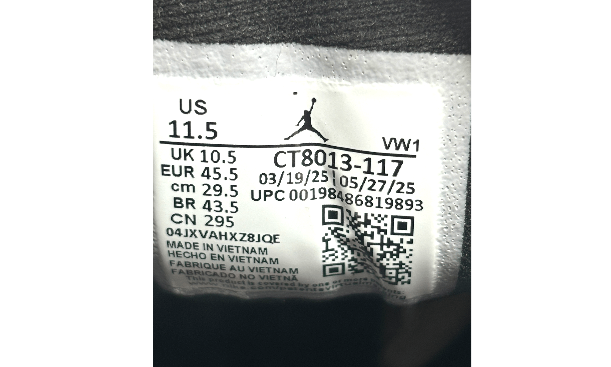 Air Jordan 12 Retro "Taxi" (PreOwned)