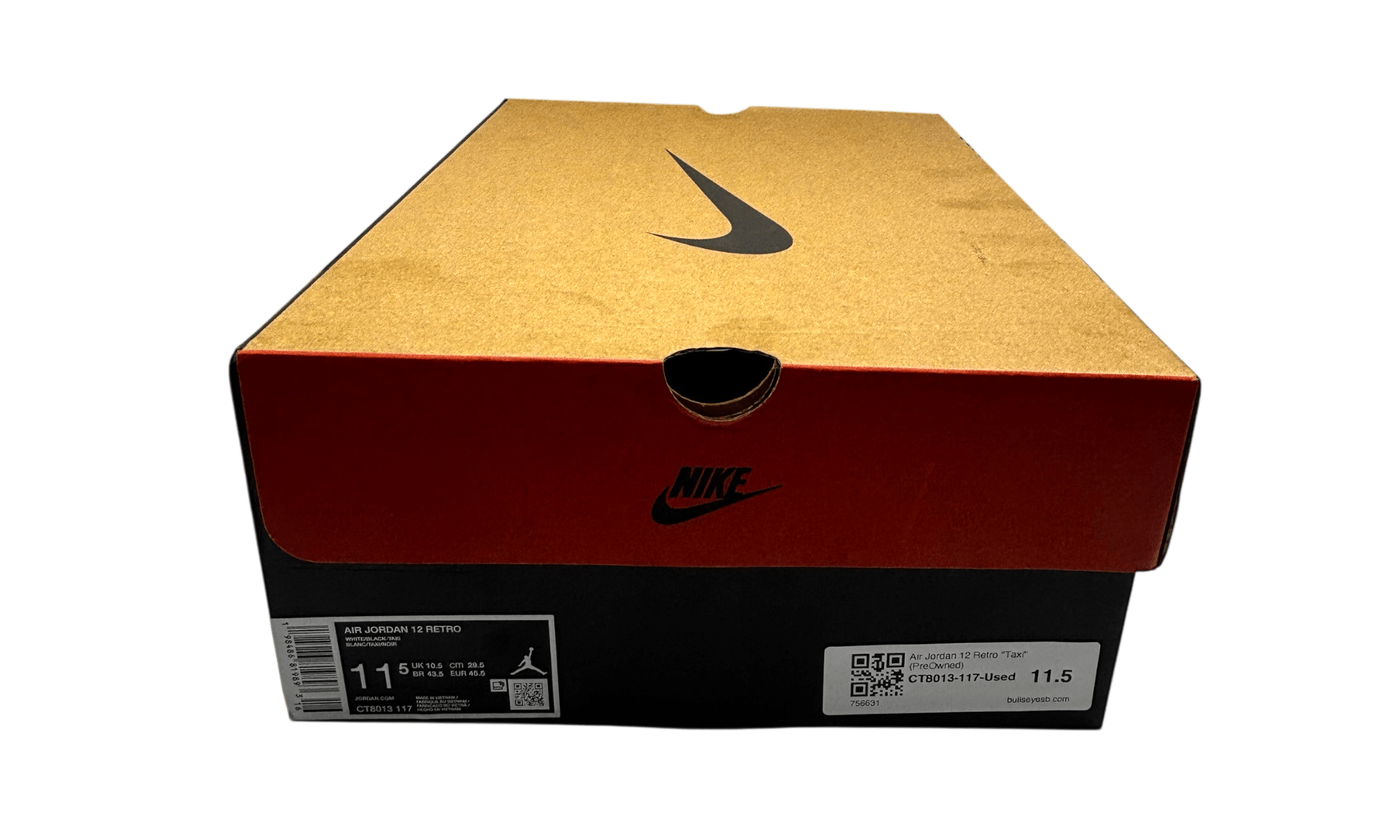 Air Jordan 12 Retro "Taxi" (PreOwned)