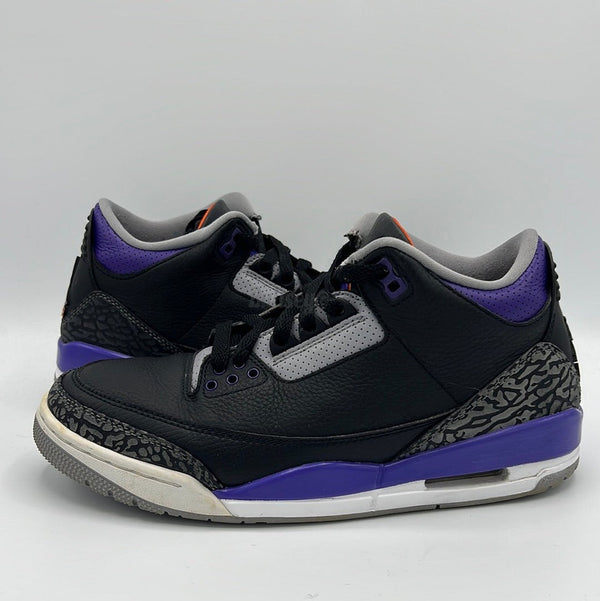 Air Jordan Date 3 Retro "Court Purple" (PreOwned)