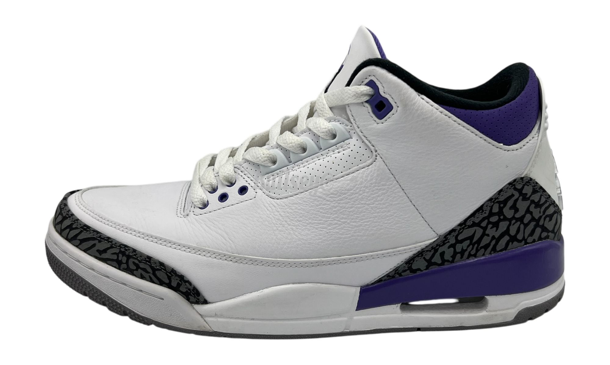 Air Jordan 3 Retro "Dark Iris" (PreOwned)-Bullseye Sneaker Boutique