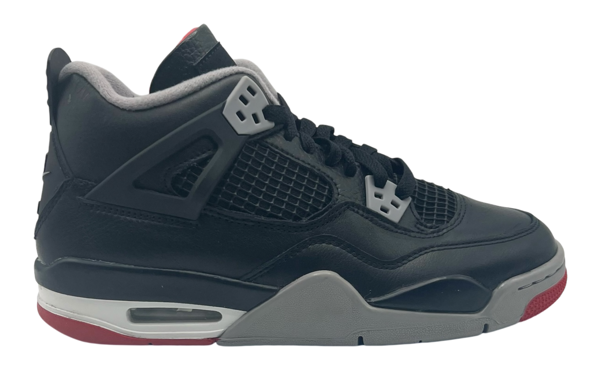 Air Jordan 4 Retro "Bred Reimagined" GS (PreOwned) (No Box)