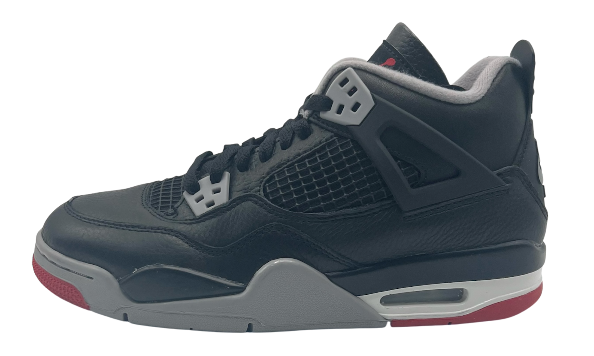 Air Jordan 4 Retro "Bred Reimagined" GS (PreOwned) (No Box)-Bullseye Sneaker Boutique