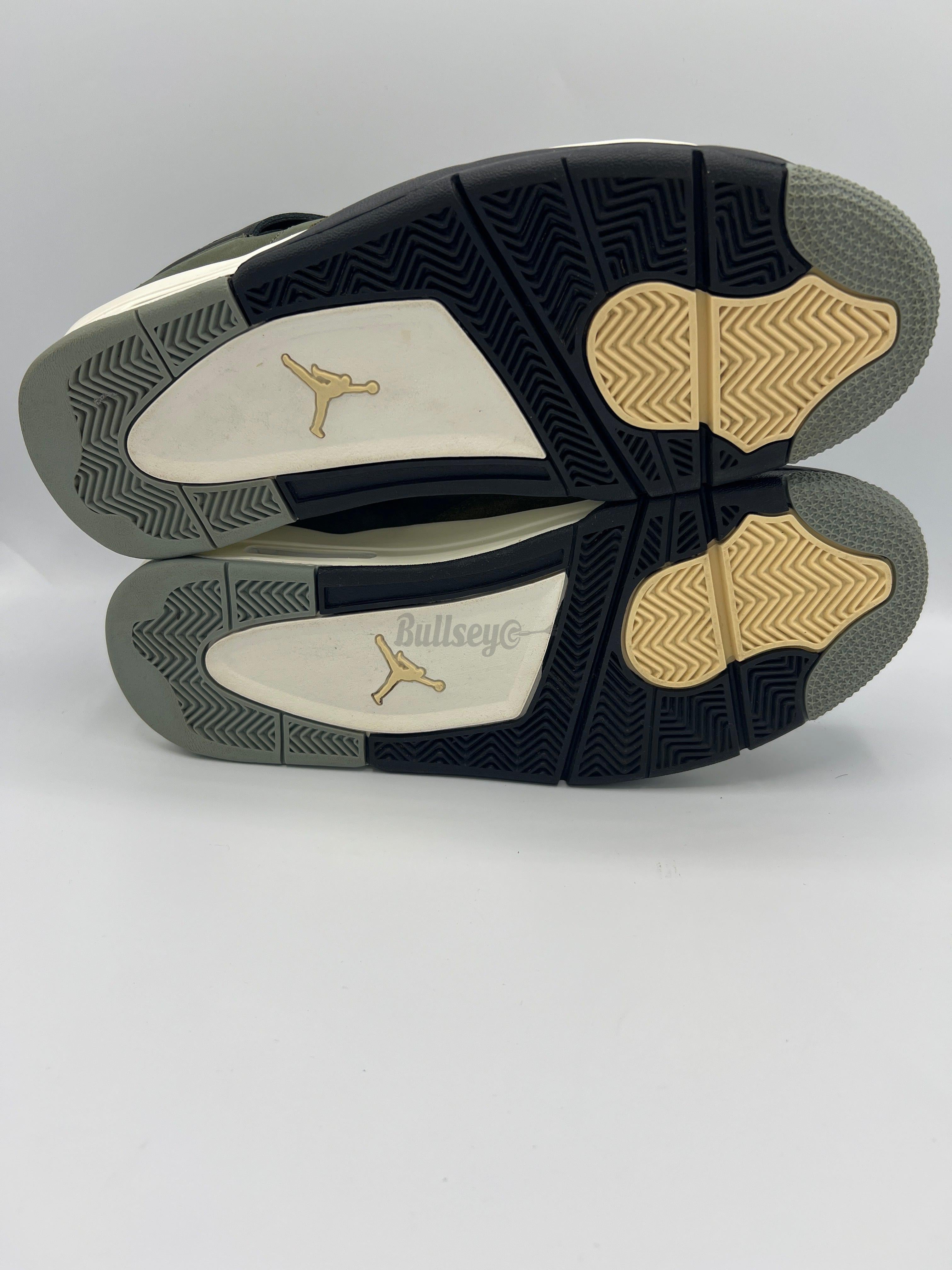 Air Cement jordan 4 Retro "Craft Olive" (PreOwned)