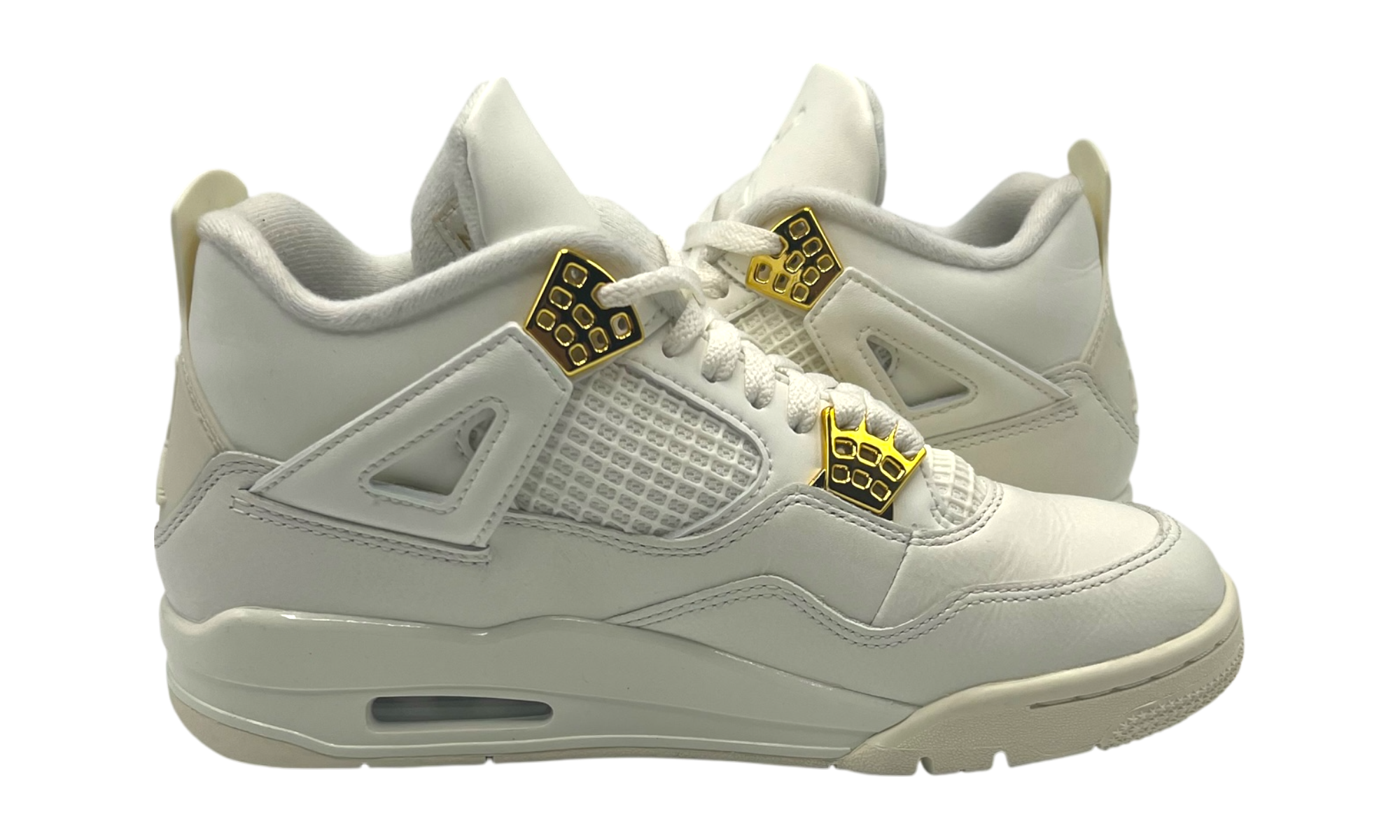 Air Jordan 4 Retro "Metallic Gold" (PreOwned) (No Box)