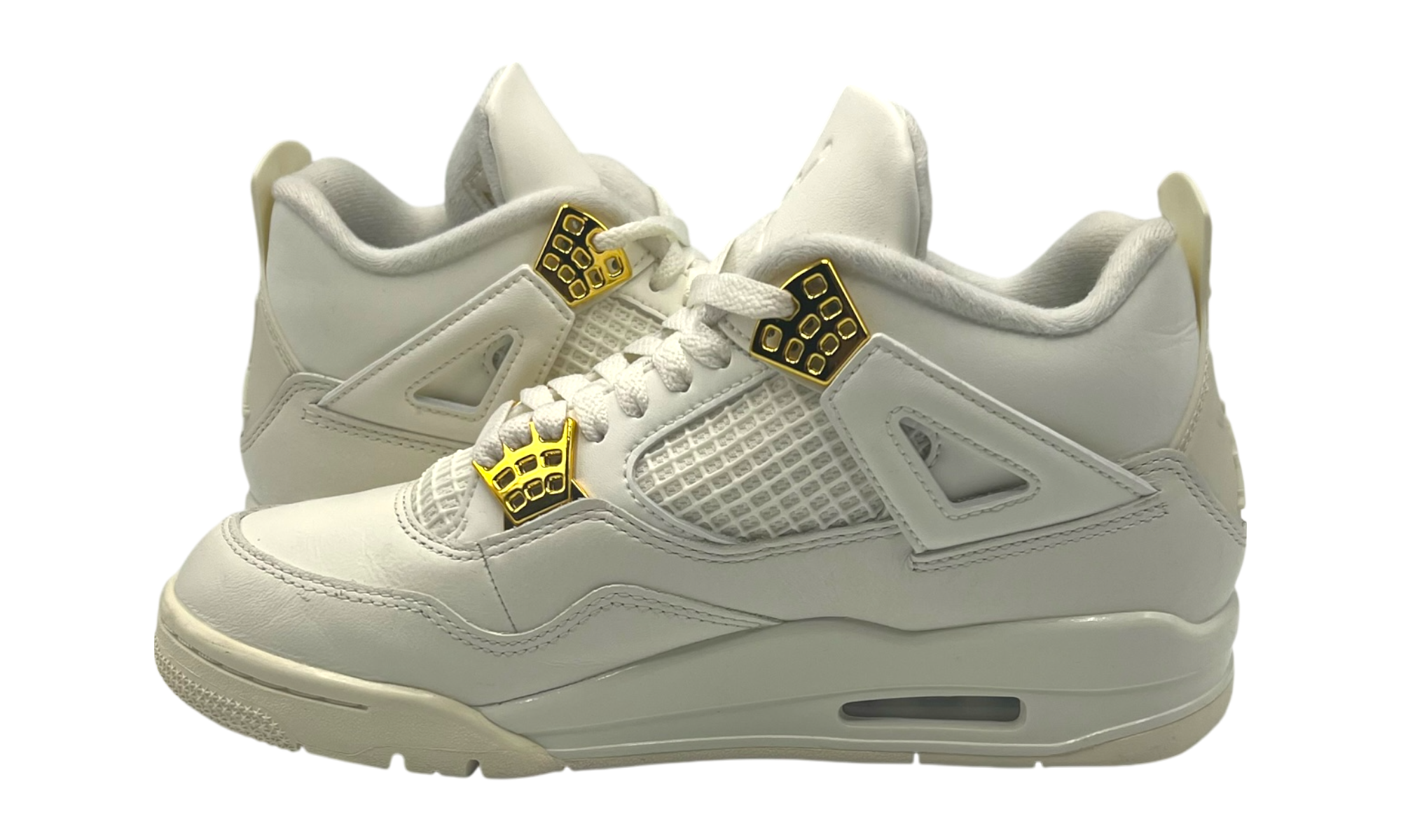 Air Jordan 4 Retro "Metallic Gold" (PreOwned) (No Box)