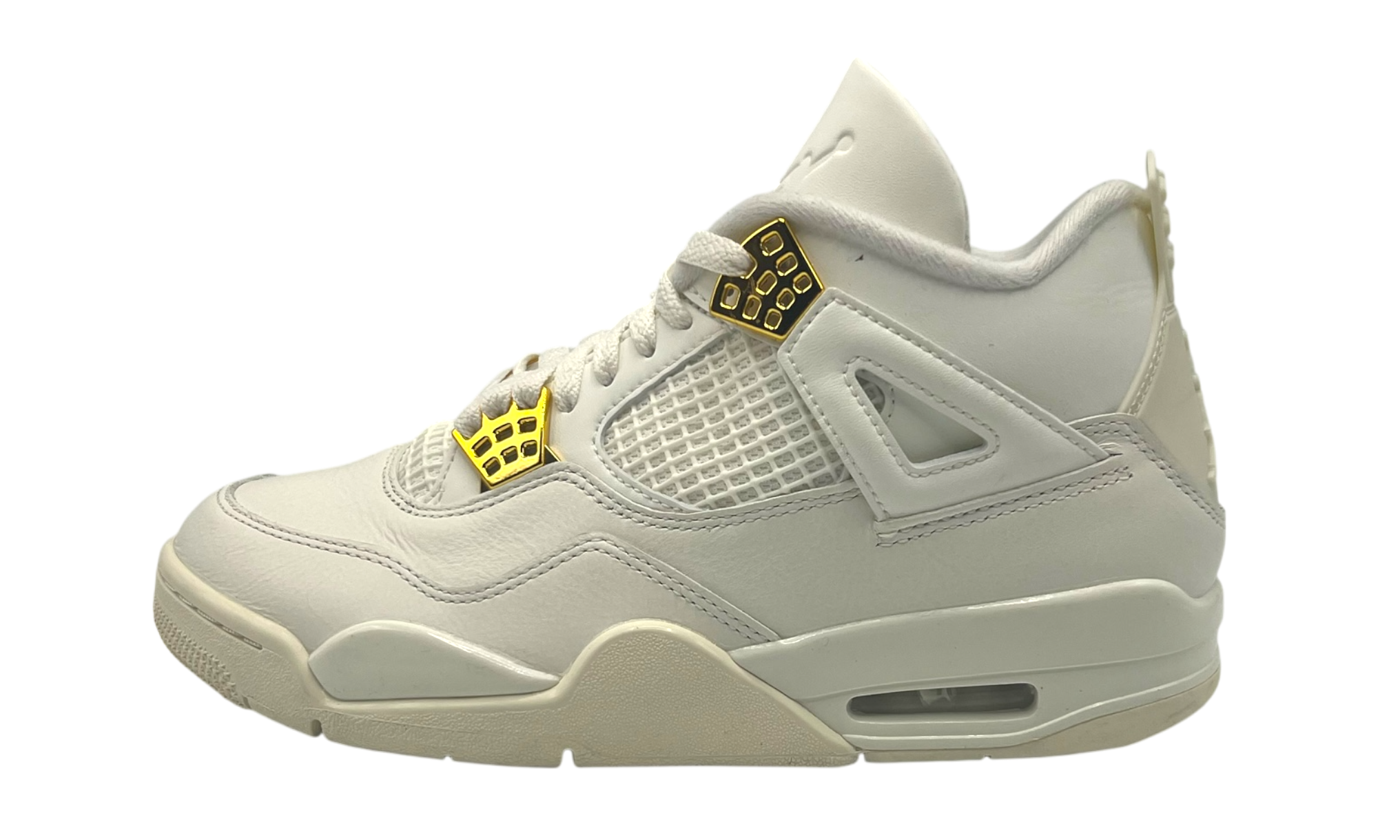 Air Jordan 4 Retro "Metallic Gold" (PreOwned) (No Box)-Bullseye Sneaker Boutique