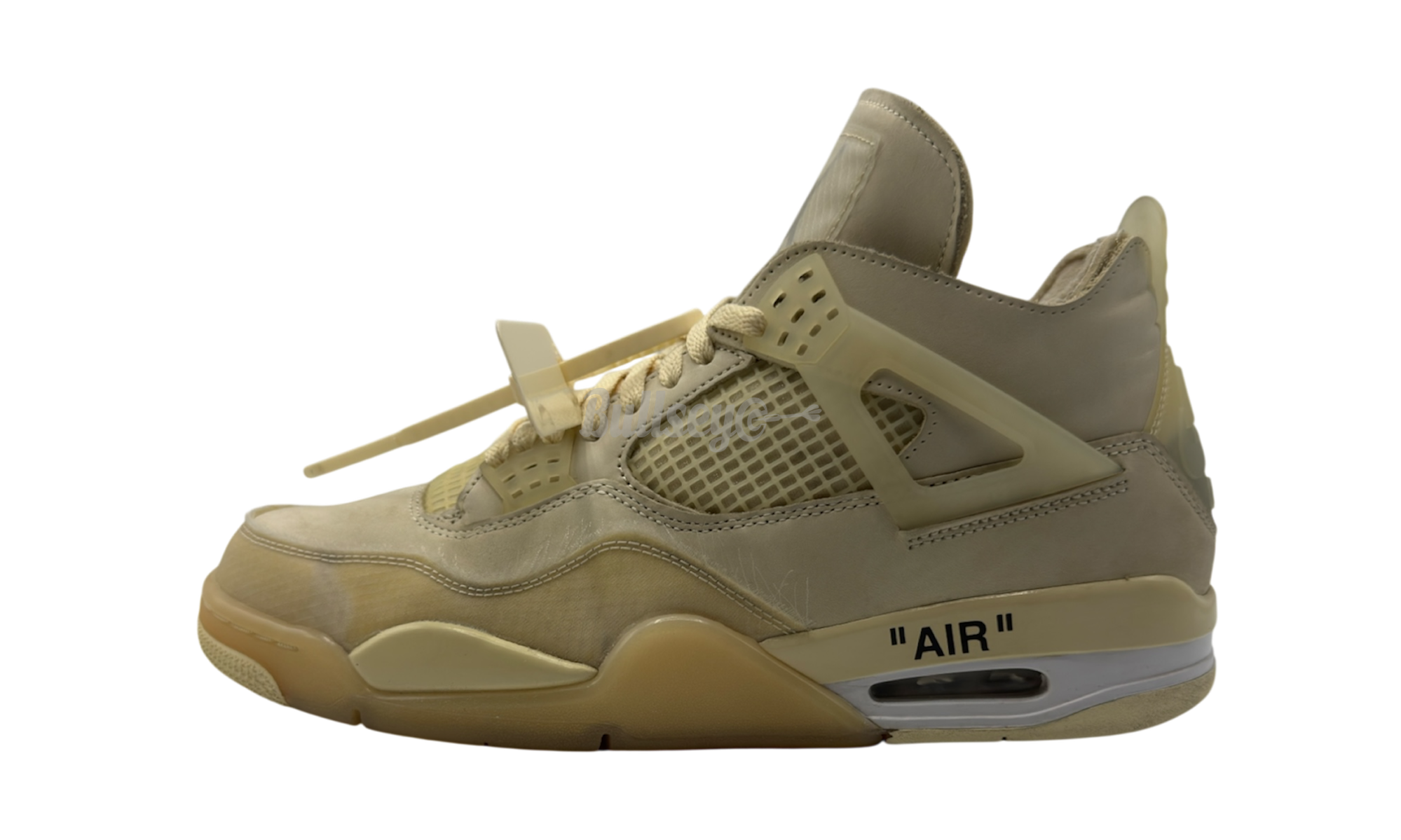 Air Jordan 4 Retro "Sail" OFF-White (PreOwned) (No Box) (No Insoles)-Bullseye Sneaker Boutique