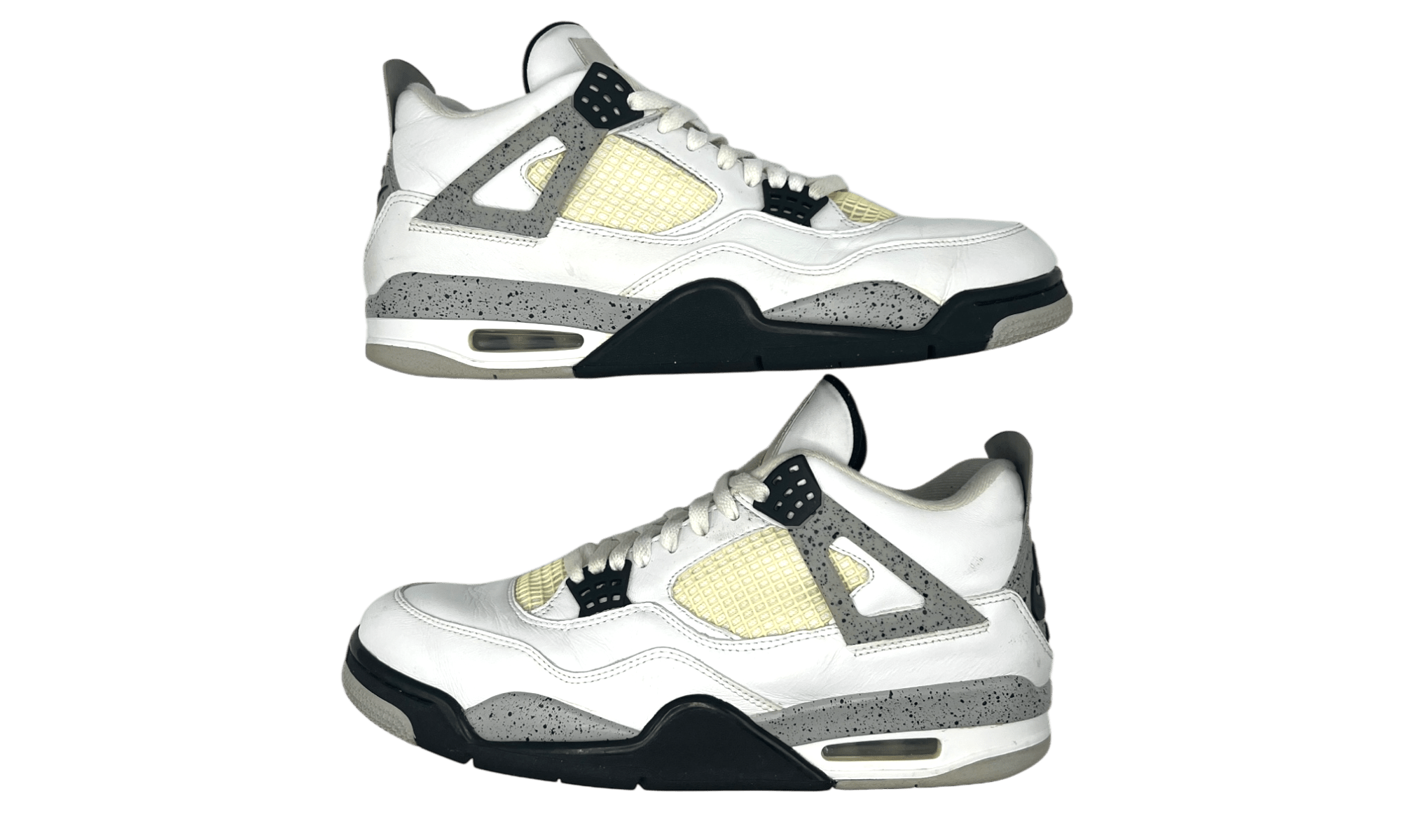 Air Jordan 4 Retro "White Cement" (2016) (PreOwned) (No Box)