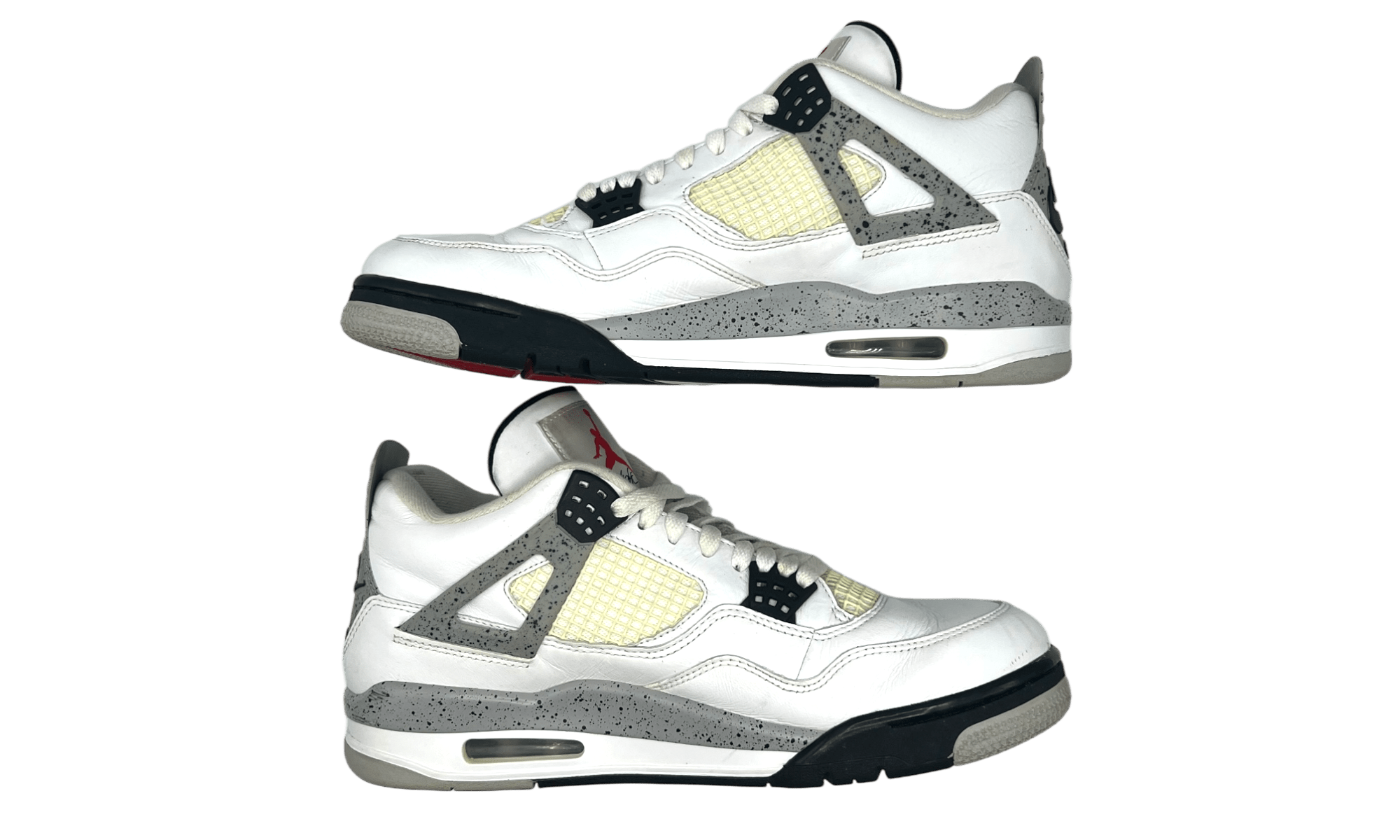 Air Jordan 4 Retro "White Cement" (2016) (PreOwned) (No Box)