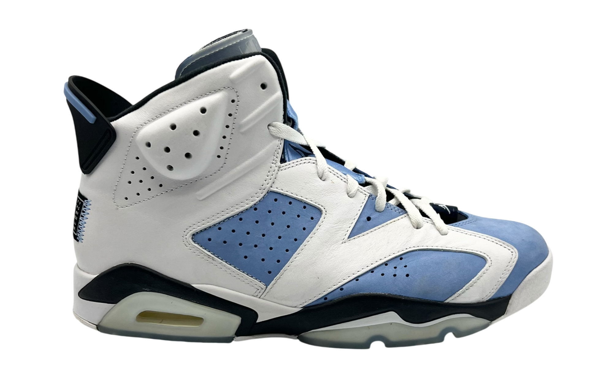Neuste Nike 554725-065 jordan 4 Retro Sneaker Schuhe EU Größe Blau Retro "UNC"