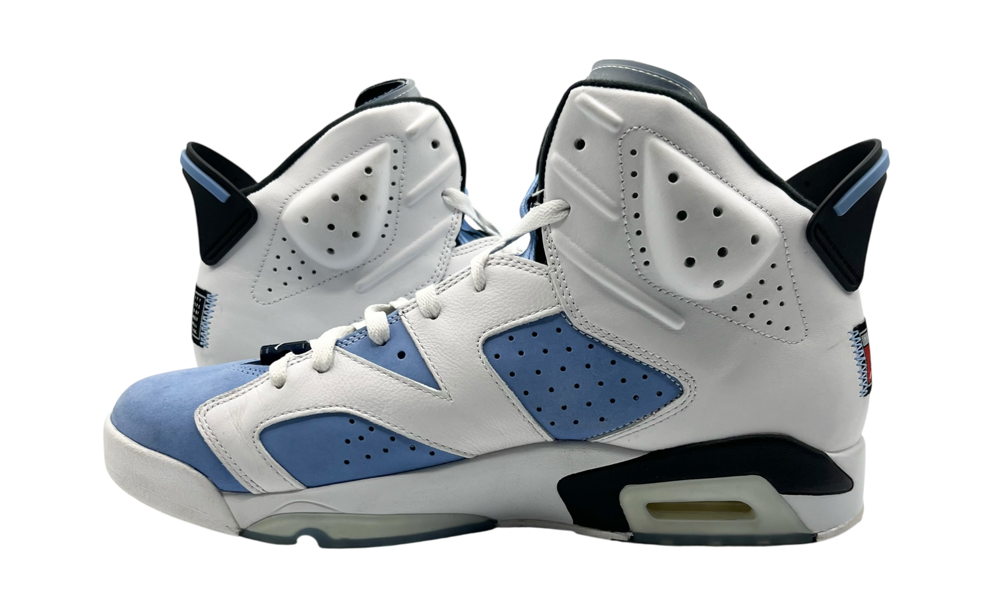 Neuste Nike 554725-065 jordan 4 Retro Sneaker Schuhe EU Größe Blau Retro "UNC"