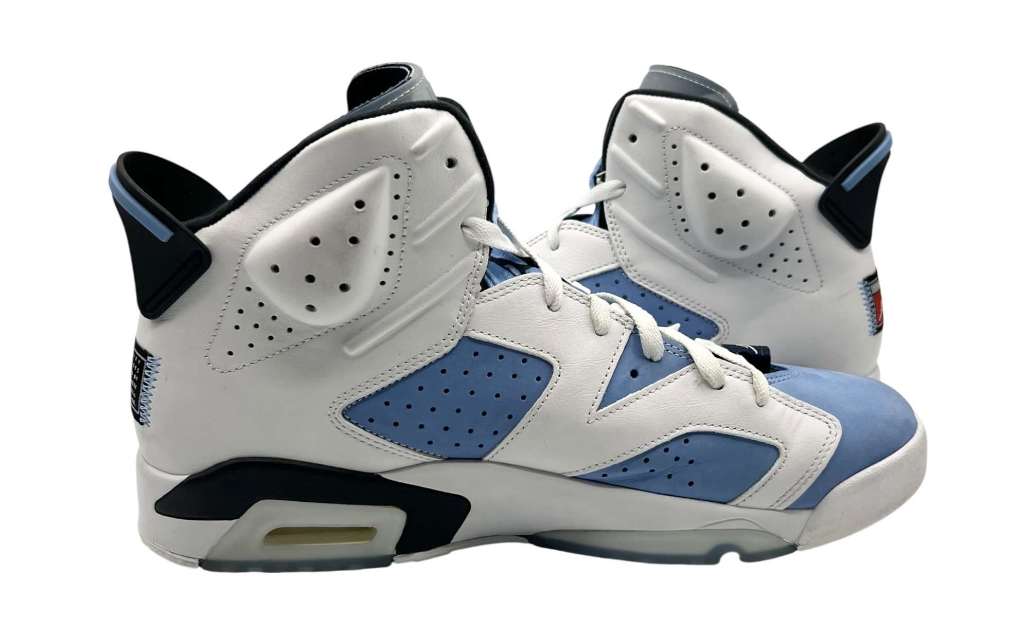 Neuste Nike 554725-065 jordan 4 Retro Sneaker Schuhe EU Größe Blau Retro "UNC"