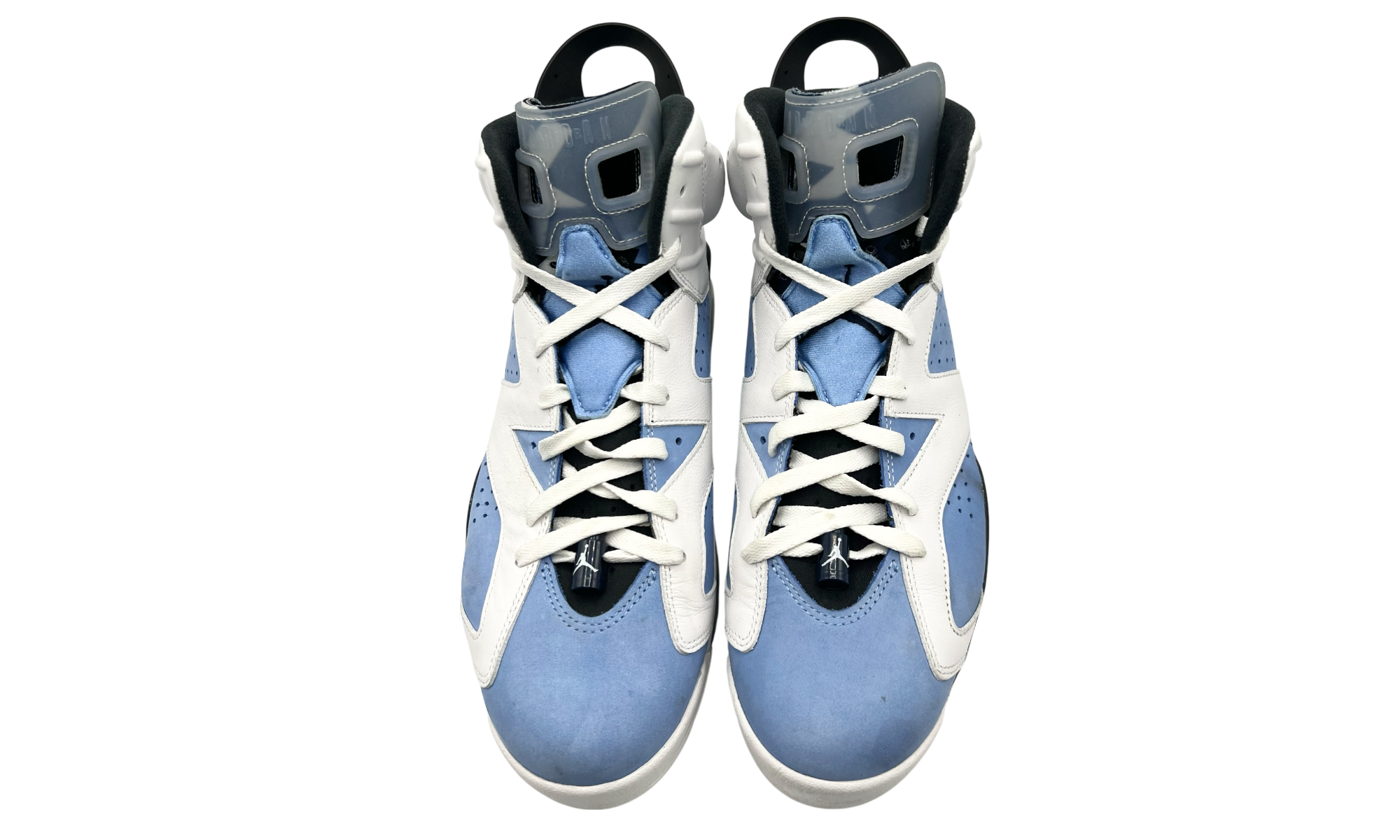 Neuste Nike 554725-065 jordan 4 Retro Sneaker Schuhe EU Größe Blau Retro "UNC"