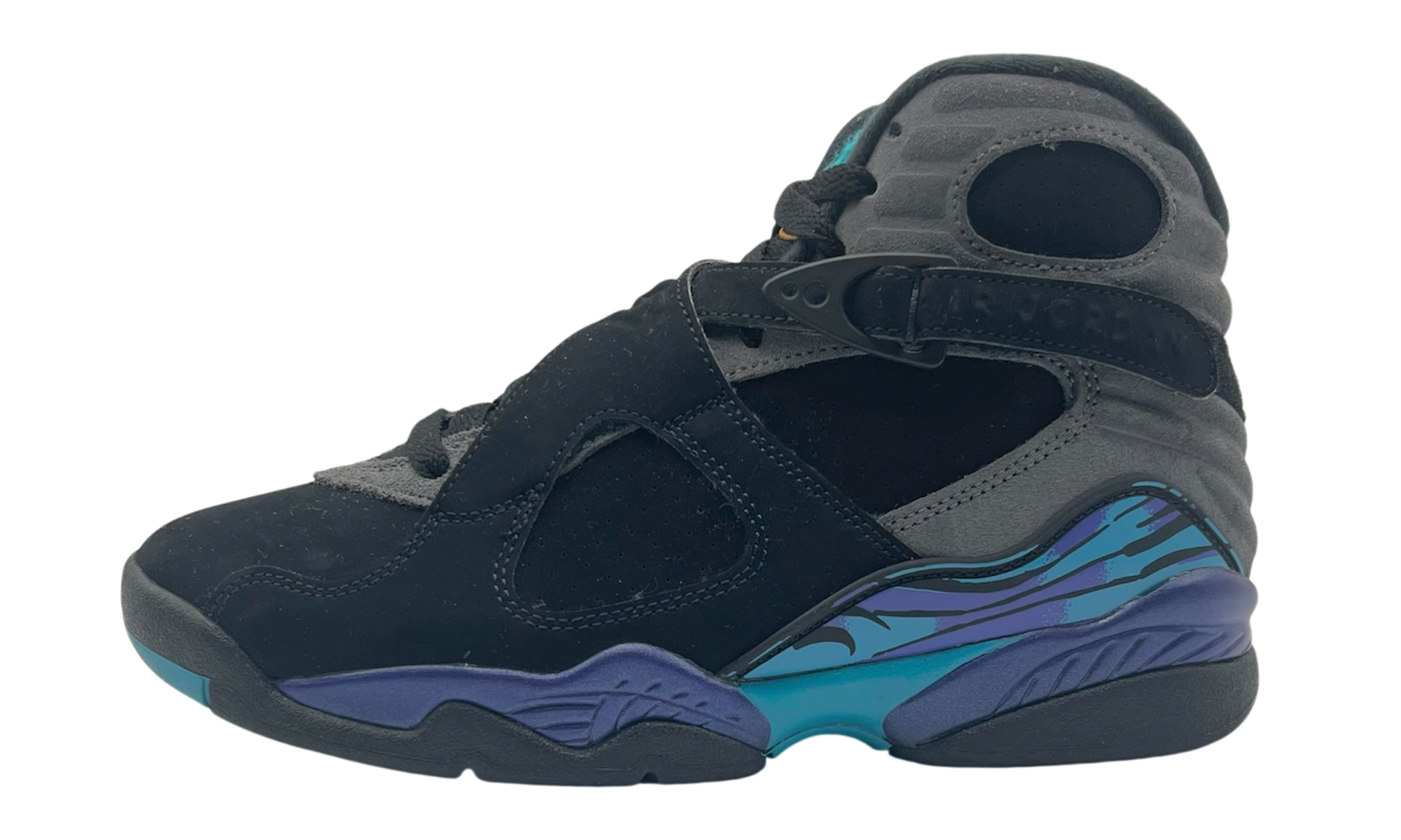 Air Jordan 8 Retro "Aqua" (2025) (PreOwned)-Bullseye Sneaker Boutique