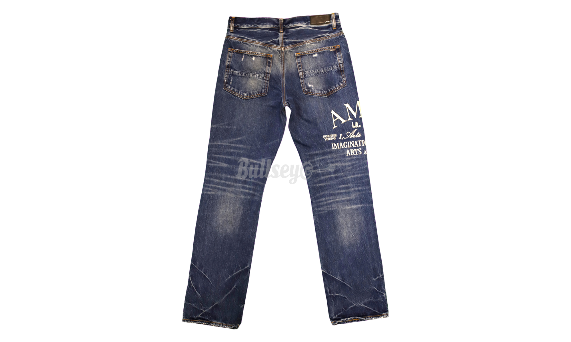 Amiri Art District Straight Leg Blue Jeans-Bullseye Sneaker Boutique