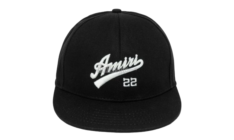 Amiri Black "Amiri 22" Fitted Hat-huf mendoza bucket hat