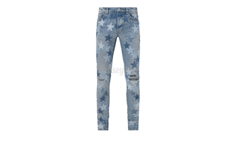 Amiri Chemist Denim Stars Jeans-Rs-flyfishing Sneakers Sale Online