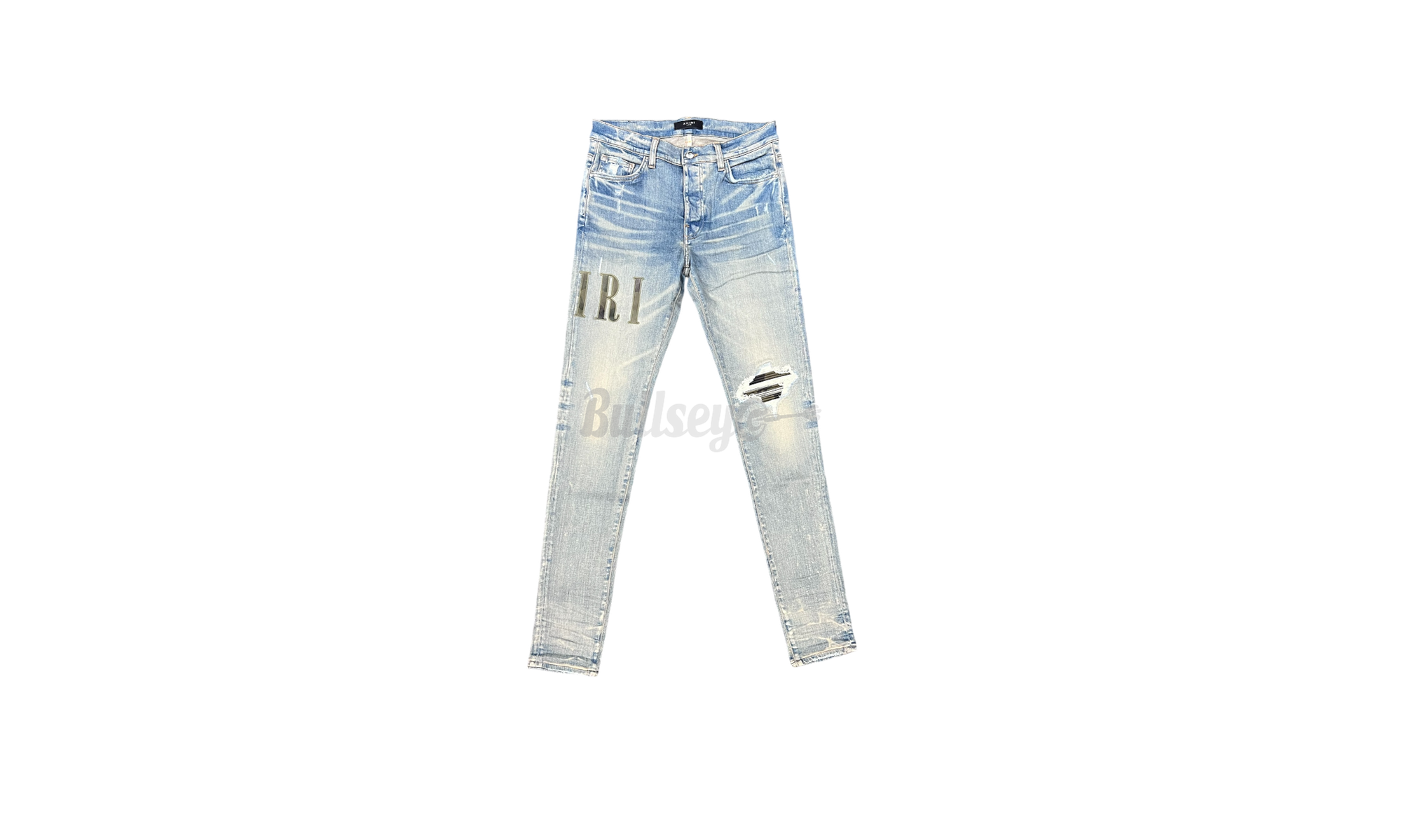 Amiri Clay Indigo Core Applique Jeans-Bullseye Sneaker Boutique