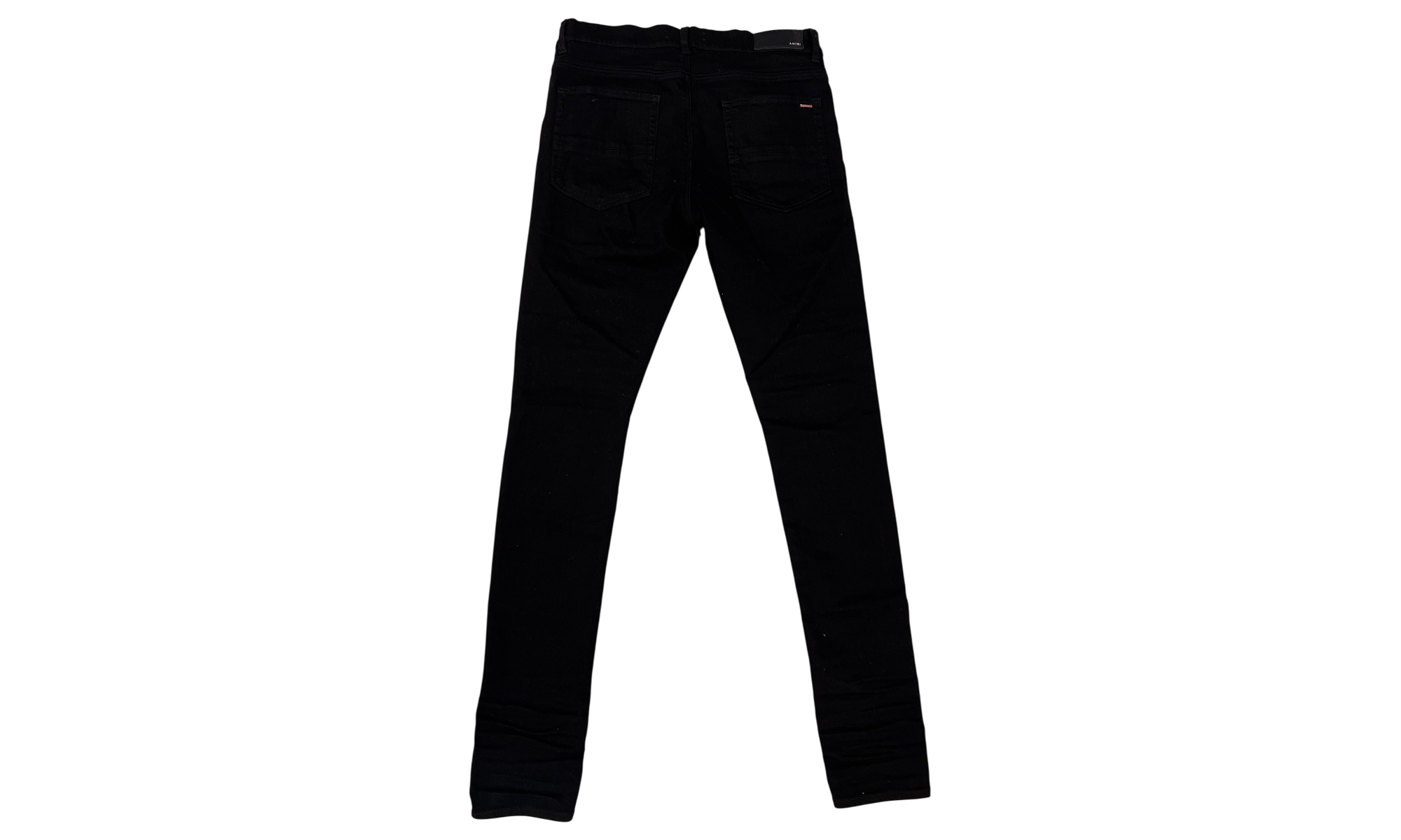 Amiri MX1 Black Patch Jeans (PreOwned)