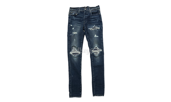 Amiri MX1 Classic Indigo Blue Suede Jeans-Bullseye Sneaker mean Boutique