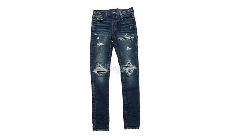 Amiri MX1 Classic Indigo Blue Suede Jeans-Bullseye Sneaker Boutique