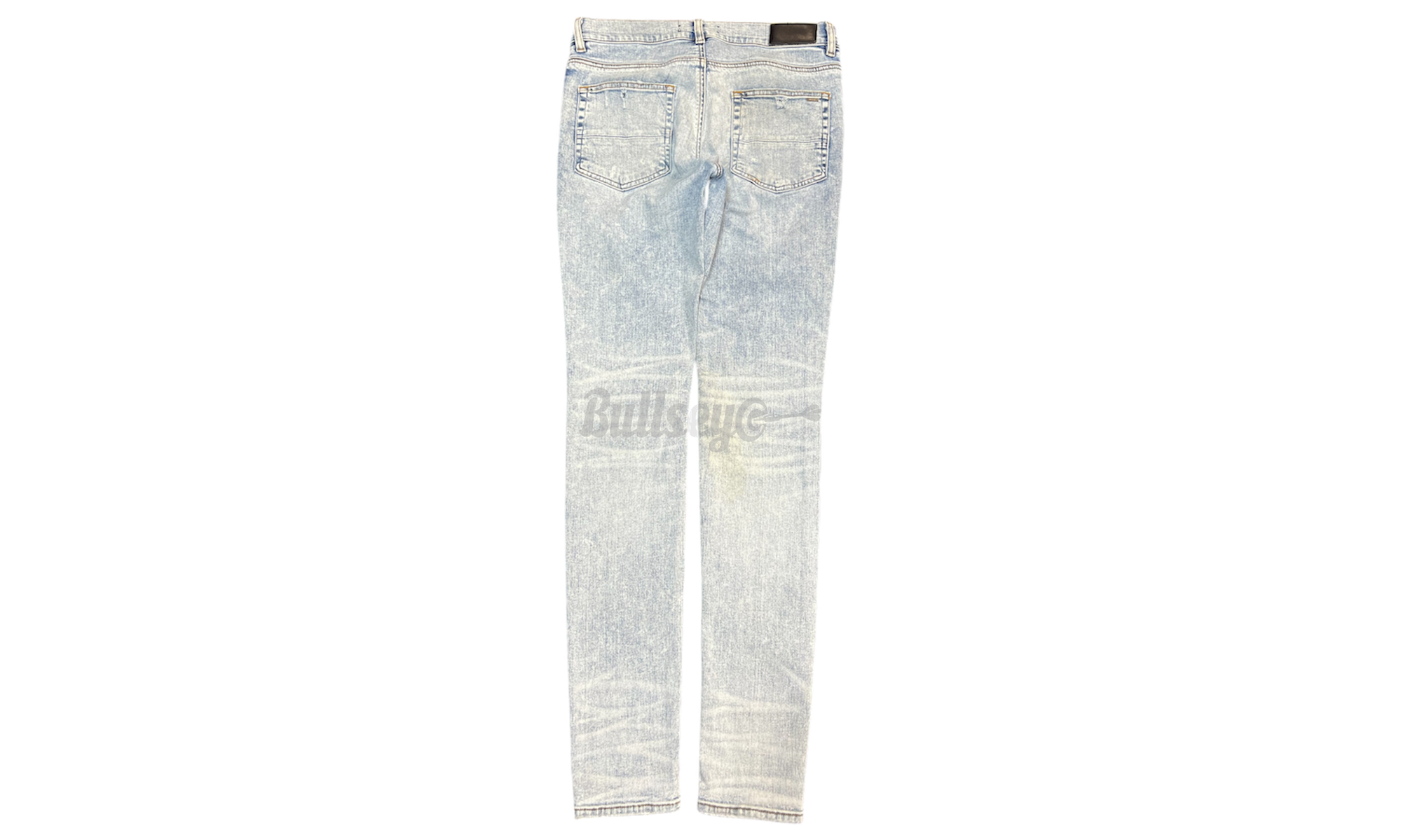 Amiri MX1 White Paisley Bandana Blue Jeans (PreOwned)