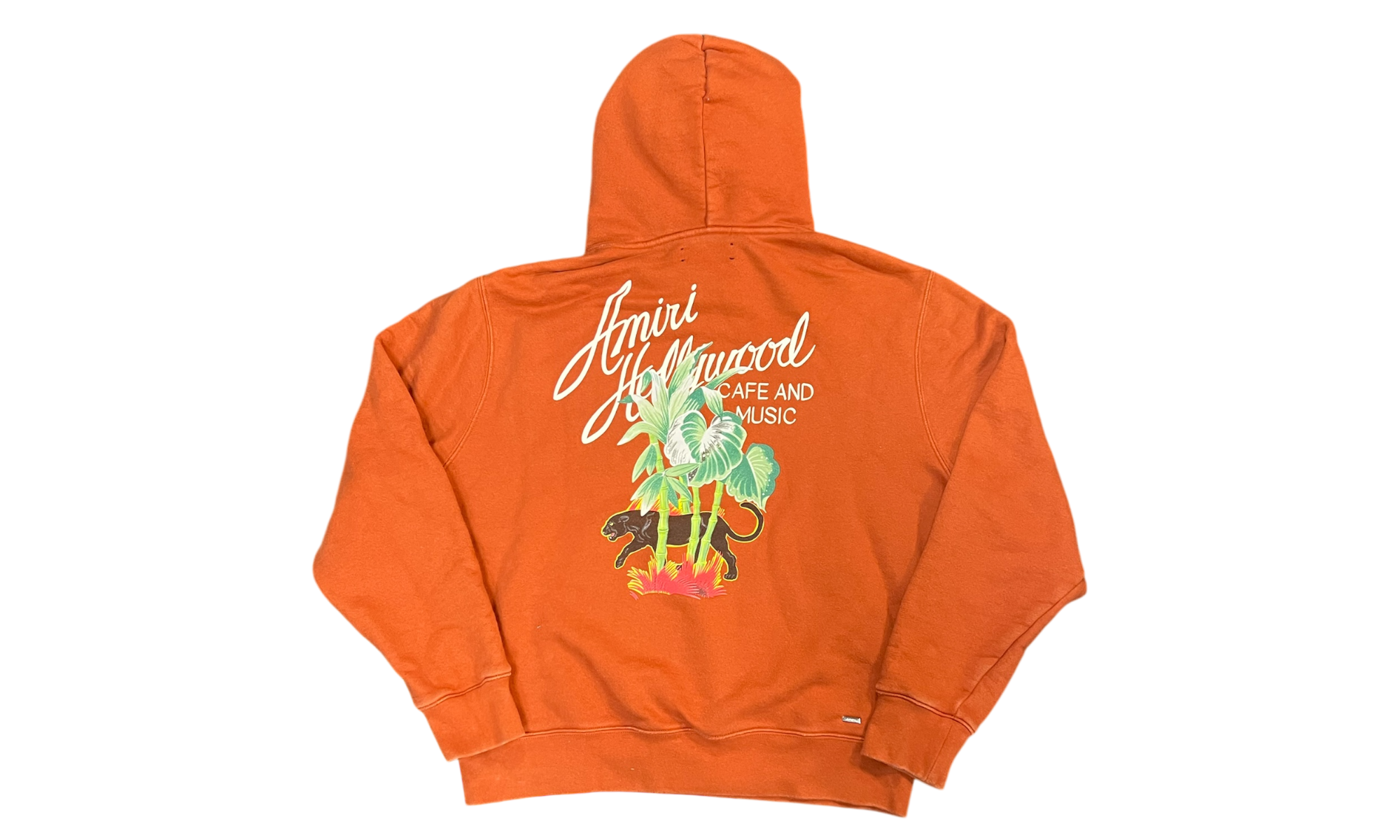 Amiri Men's Hollywood Graphic Cotton Hoodie (PreOwned)