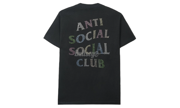 Anti-Social Club "NT" Black T-Shirt-What the 5s Jordan Sneaker Tee Shirts Red Misfit Teddy