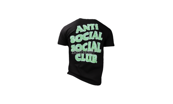 Anti-Social Club "Popcorn" Black T-Shirt-old school adidas jumpsuits for women shoes