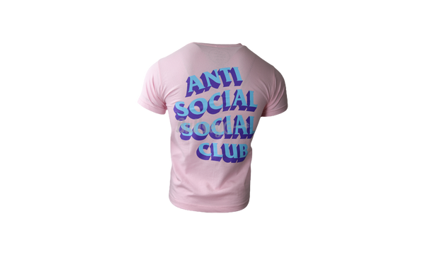 Anti-Social Club "Popcorn" Pink T-Shirt-old school adidas jumpsuits for women shoes