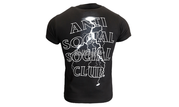 Anti-Social Club "Twisted" Black T-Shirt-old school adidas jumpsuits for women shoes