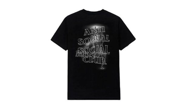 Anti-Social Club "Twisted" Black T-Shirt-RE DONE colour block low-top sneakers
