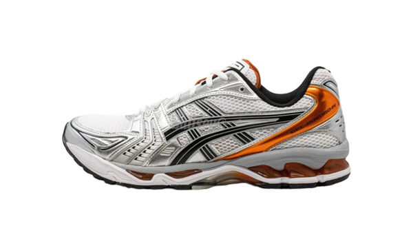 Asics Gel-Kayano 14 "White Piquant Orange"-The lateral side of the Air jordan Sports 1 Mid Inside Out