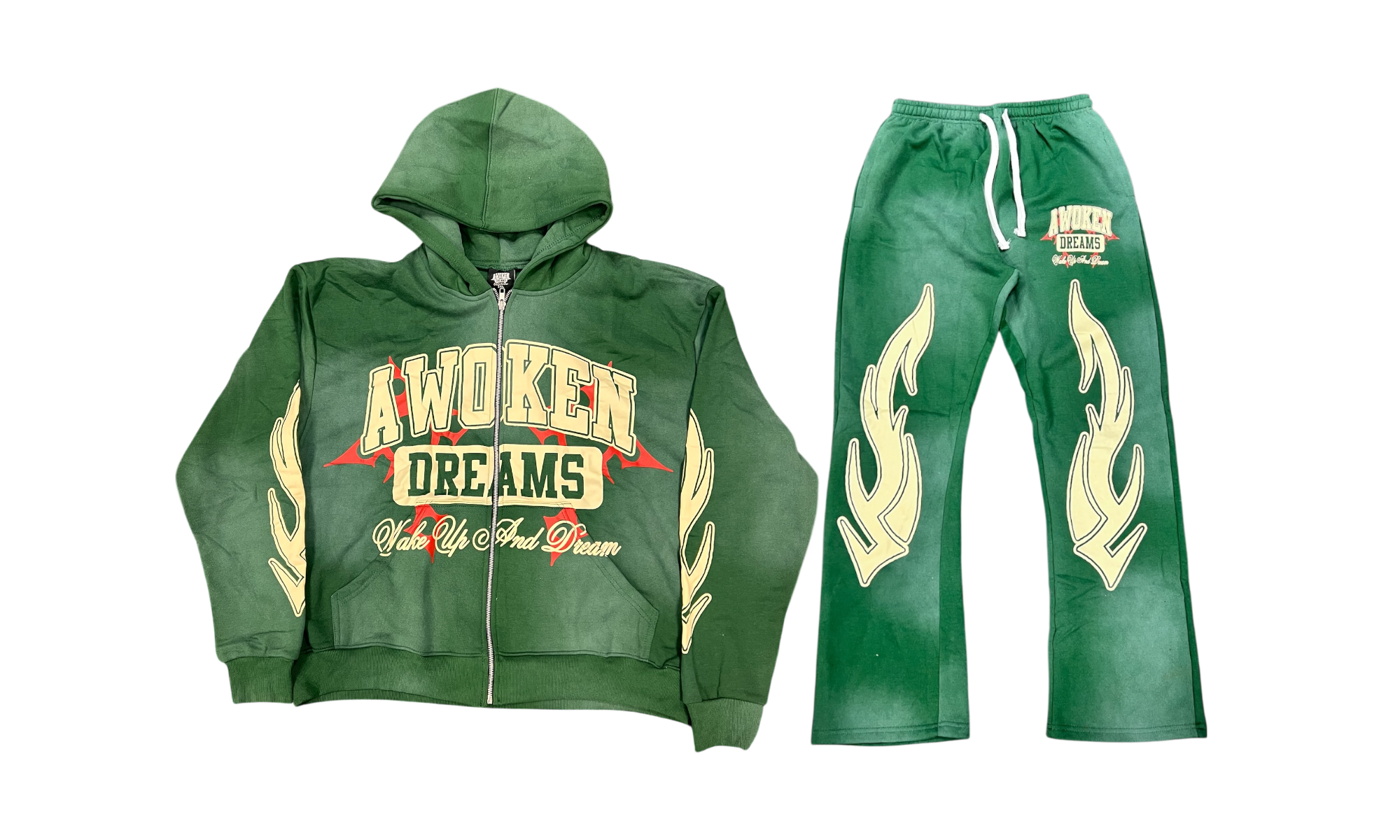 Awoken Dreams OG Forrest Green Sweatsuit-Bullseye Sneaker Boutique