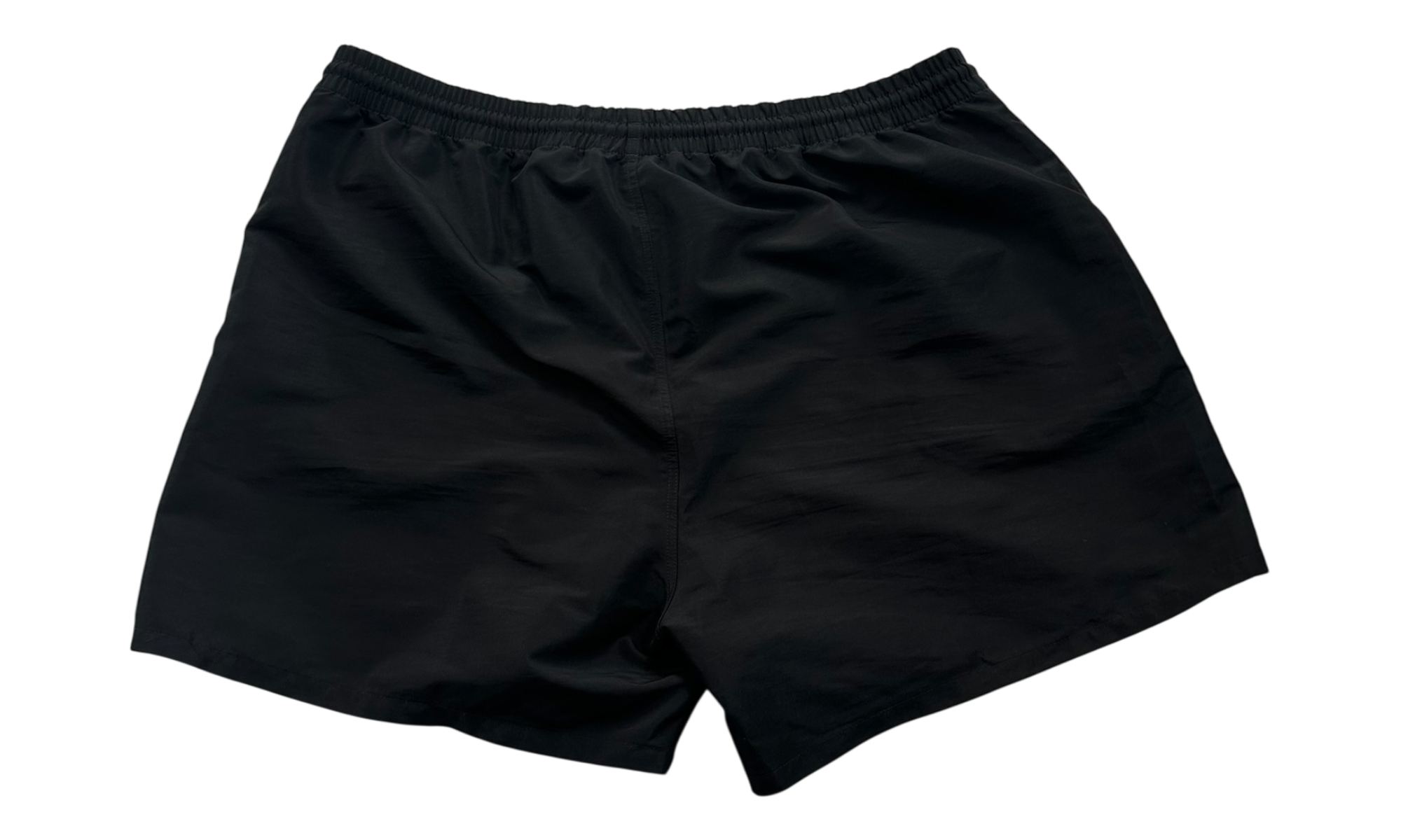 Balenciaga Resorts Embroidered Black Swim Trunks