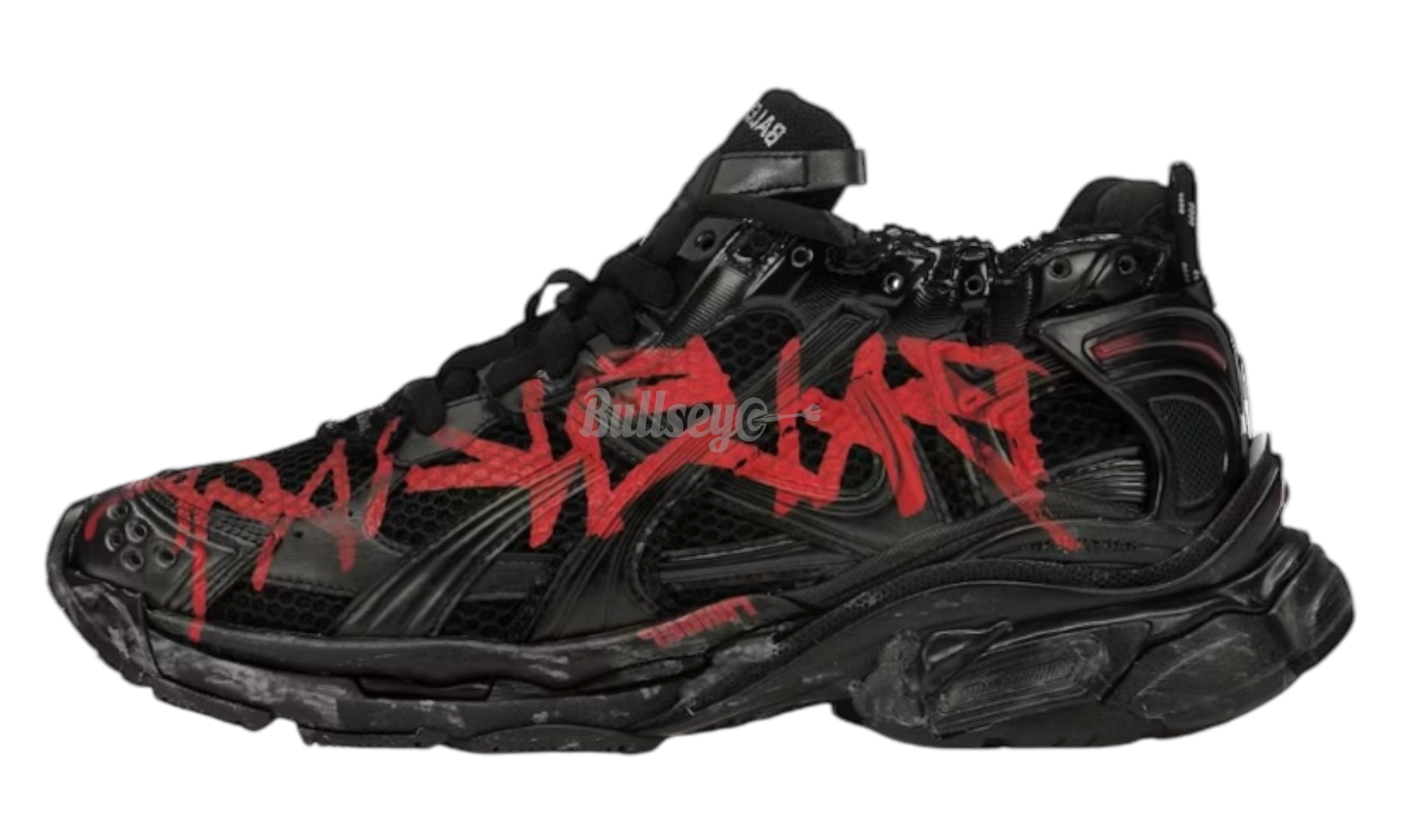 Balenciaga Runner Graffiti Black/Red-Bullseye Sneaker Boutique