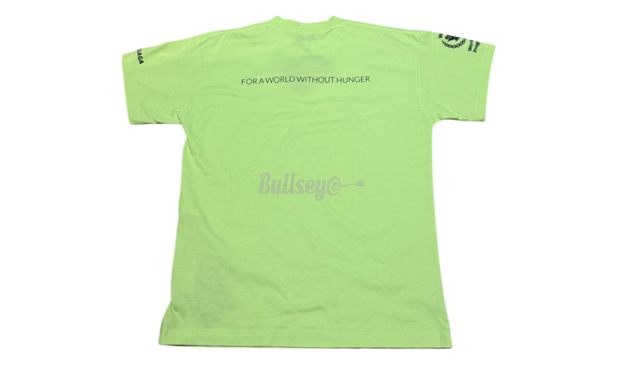 Balenciaga x World Food Programme Neon Green T-Shirt