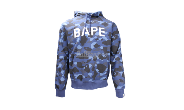 Bape Color Camo Blue Pullover Hoodie-nike roshe winter womens wear shoes