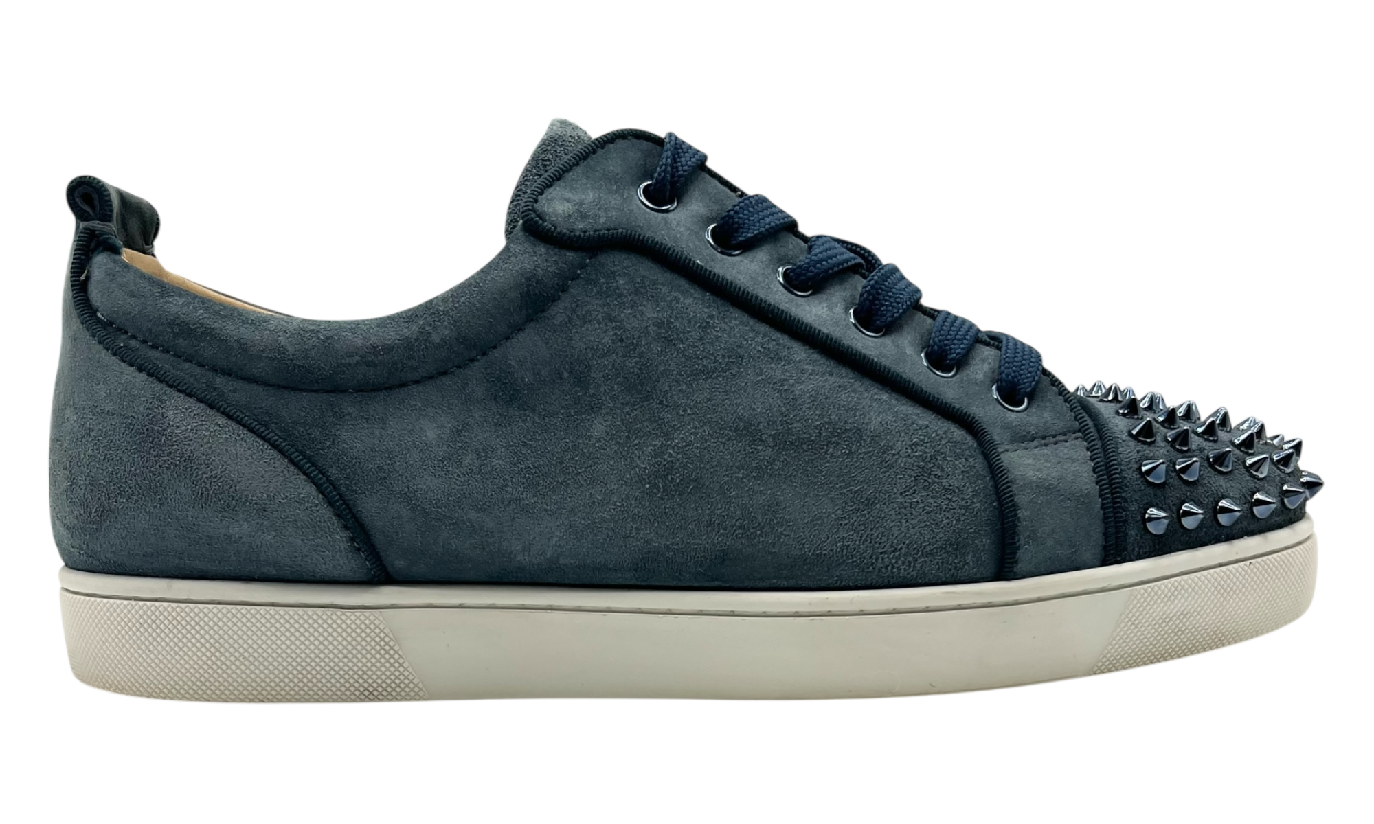 Christian Louboutin Blue Junior Spike Sneakers (PreOwned)